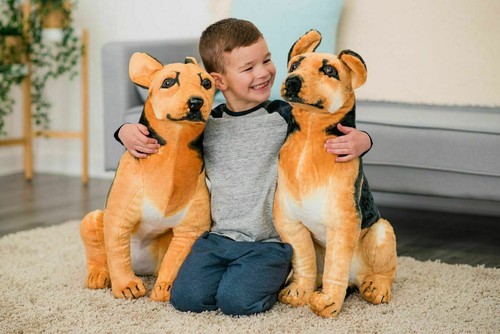 Large plush cuddly lying - plush,