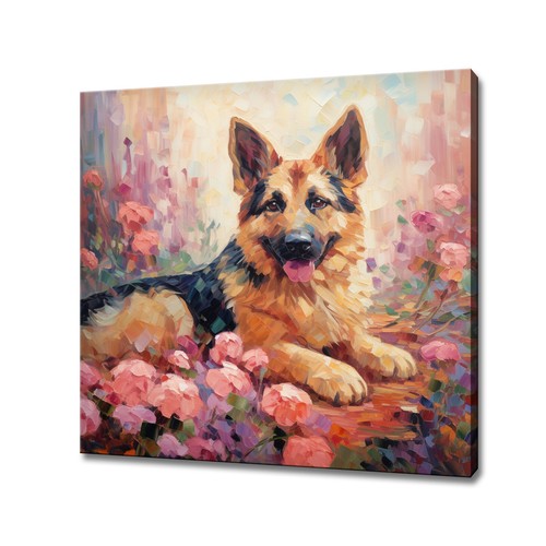 German shepherd dog puppy - german,