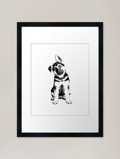 German Shepherd Puppy Vintage